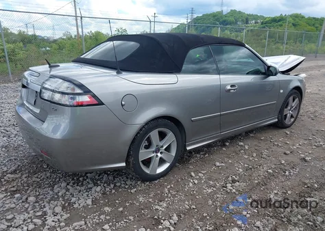 2009 Saab 9-3 2.0T from USA, damaged, VIN YS3FB79Y996000331